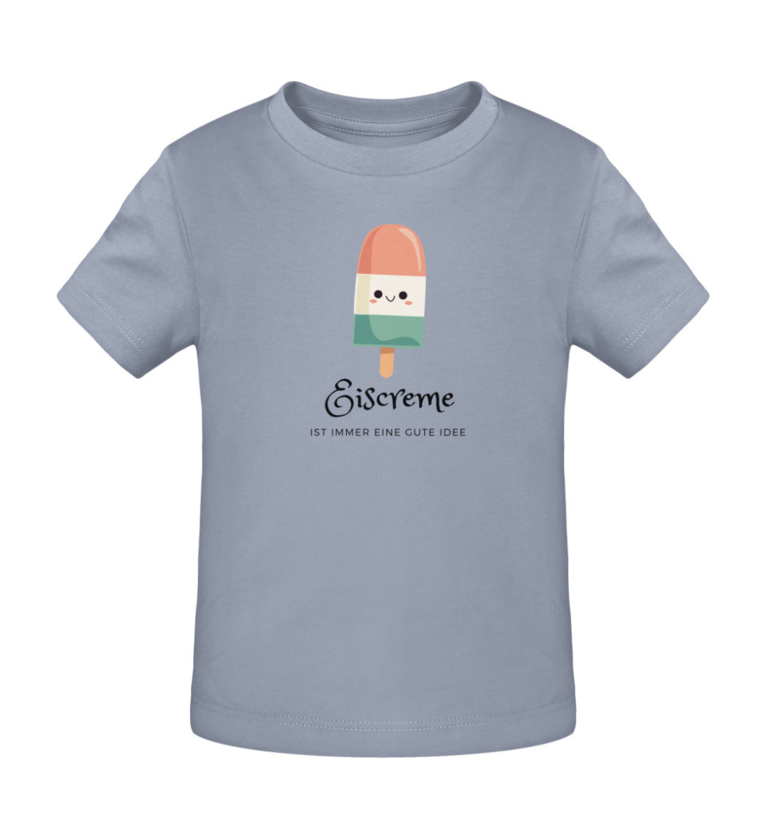 Eiscreme ist immer eine gute Idee - Baby Creator T-Shirt ST/ST-7086
