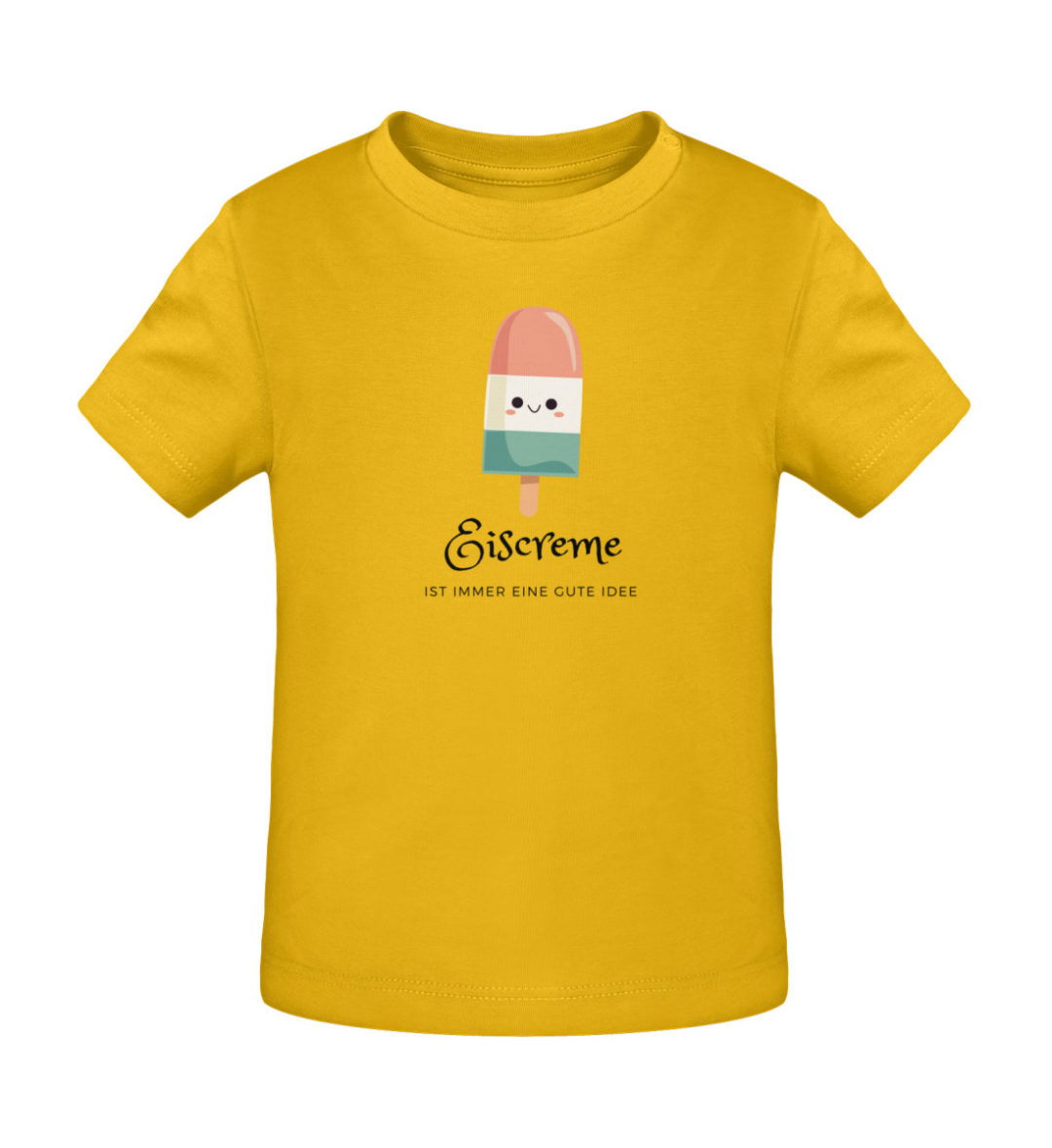 Eiscreme ist immer eine gute Idee - Baby Creator T-Shirt ST/ST-6885
