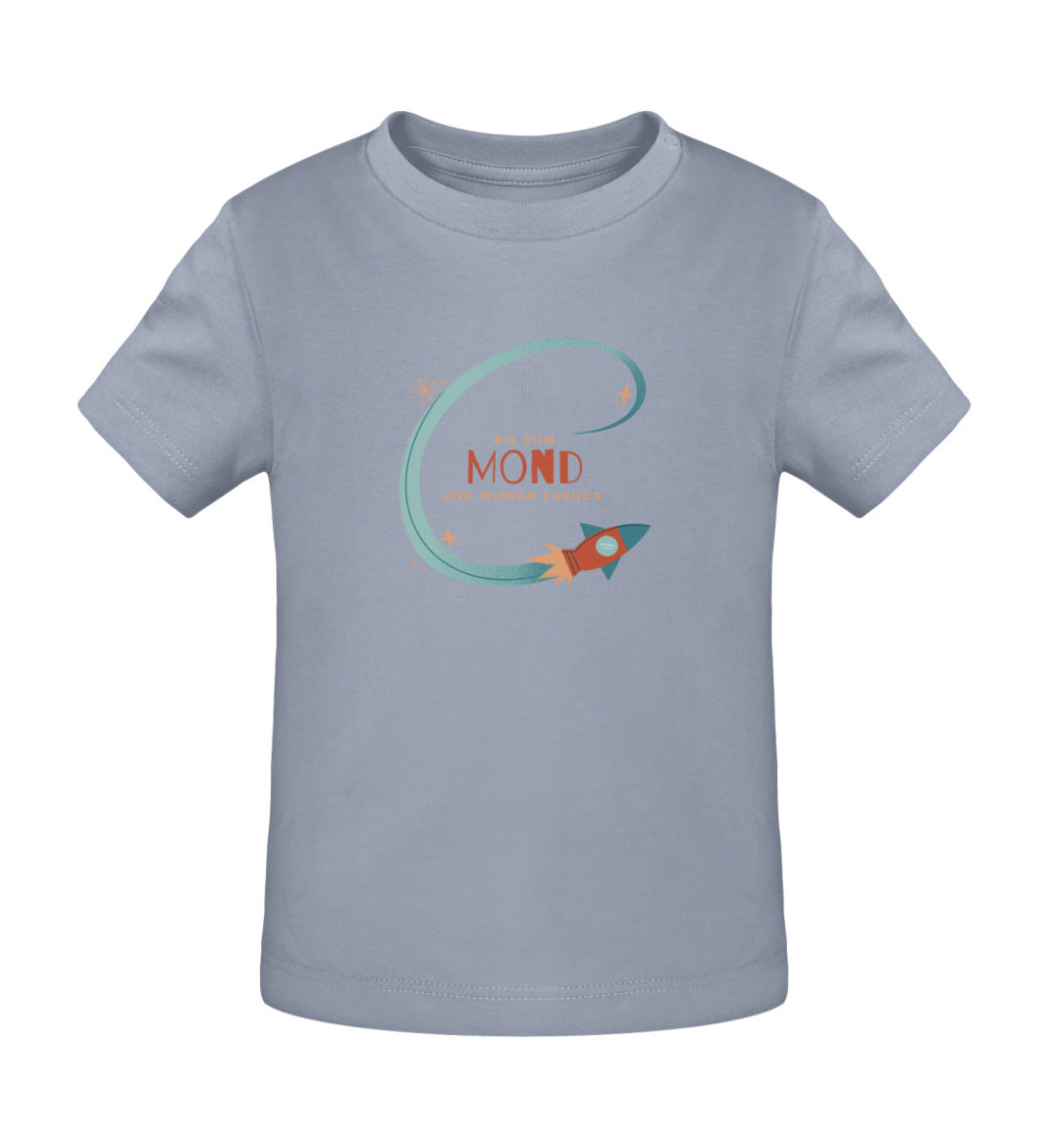 Bis zum Mond und wieder zurück - Baby Creator T-Shirt ST/ST-7086