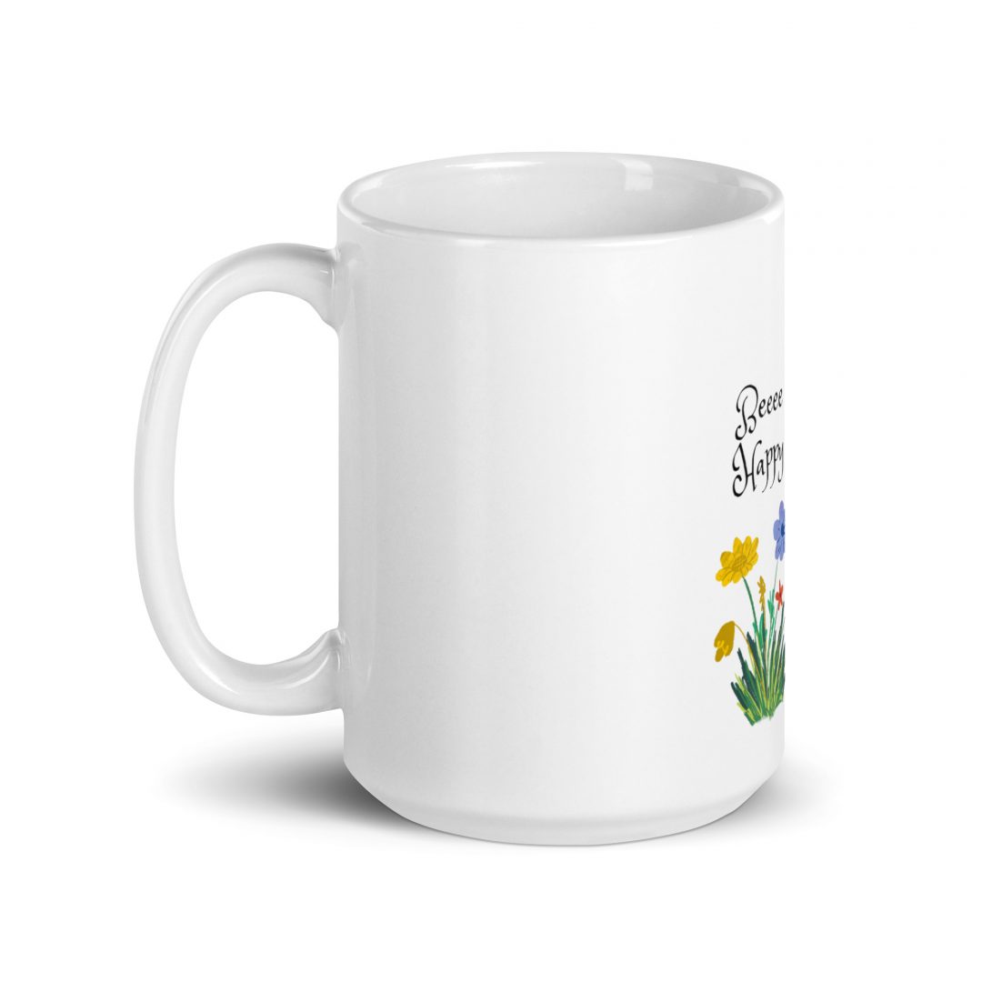 white glossy mug 15oz handle on left 63b8061b8d019